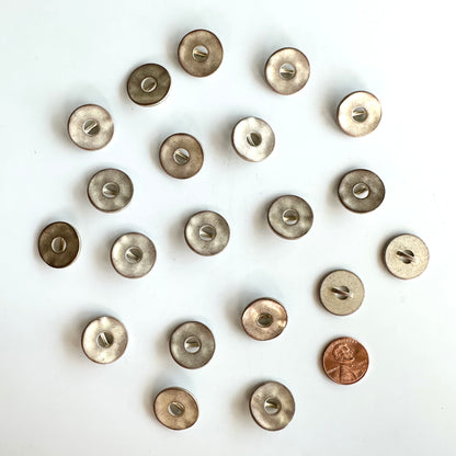 Metal Buttons 5/8 inch to 7/8 inch
