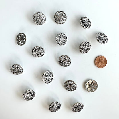 Metal Buttons 5/8 inch to 7/8 inch