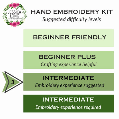 Love Grows Embroidery Kit | Jessica Long Embroidery