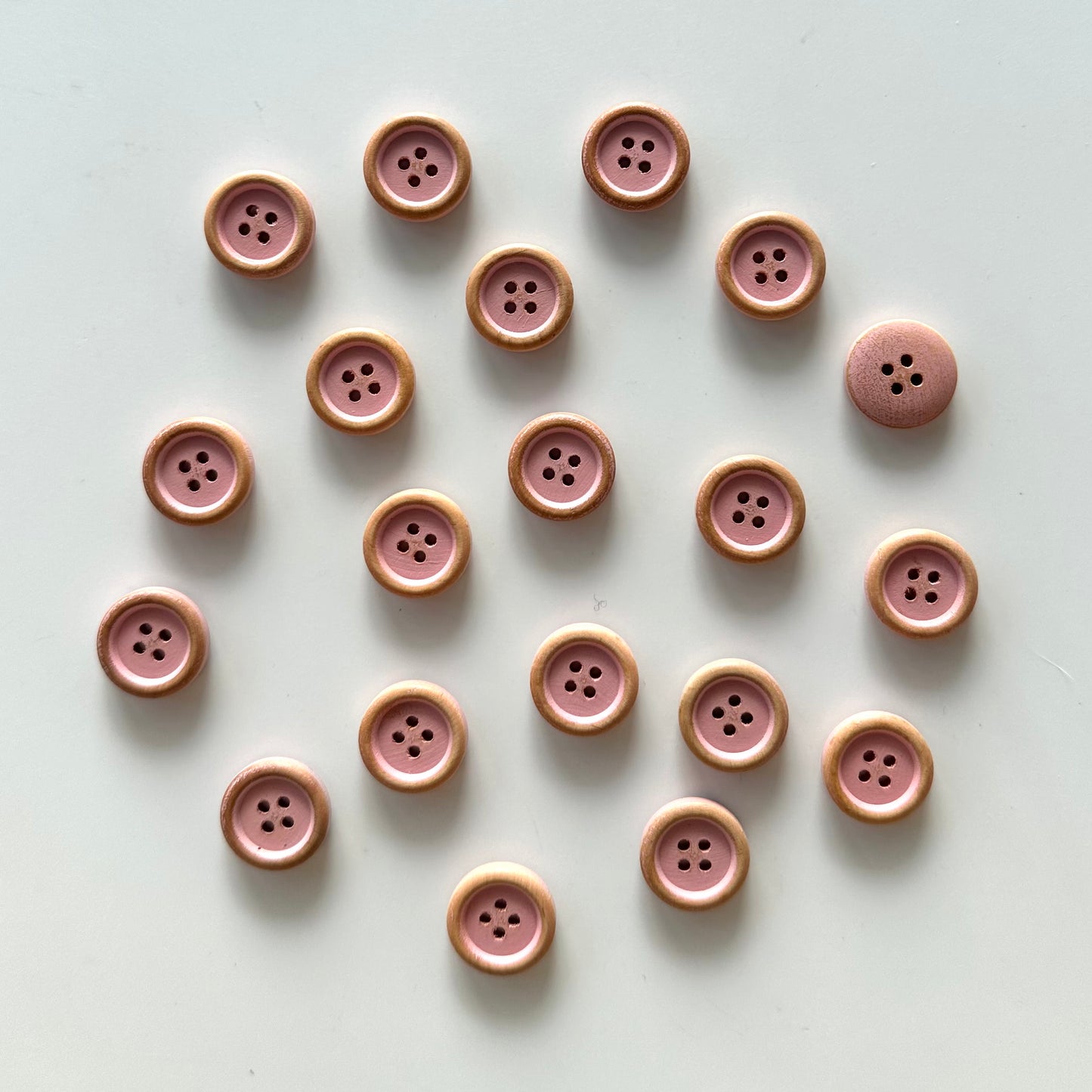 Wood Buttons 5/8 to 7/8 inch