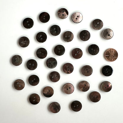 Shell Buttons - 5/8 to 7/8 inch