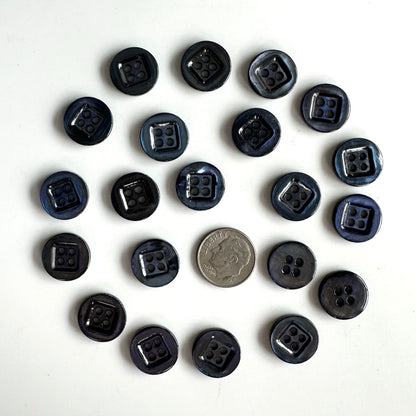 Shell Buttons - under 5/8 inch