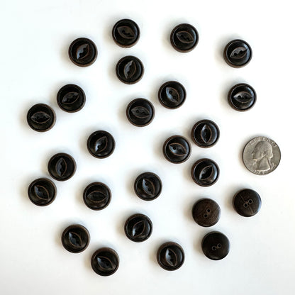 Wood Buttons 5/8 to 7/8 inch
