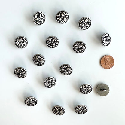 Metal Buttons 5/8 inch to 7/8 inch