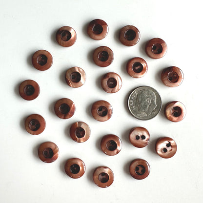 Shell Buttons - under 5/8 inch