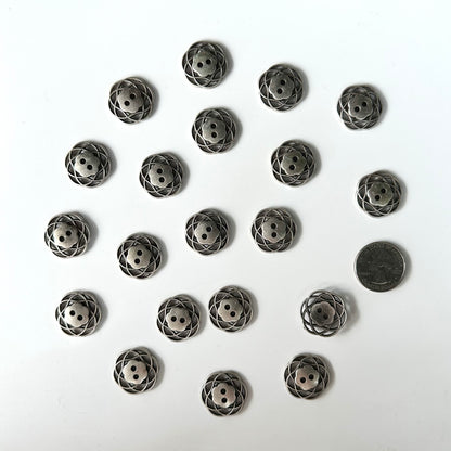 Metal Buttons 5/8 inch to 7/8 inch