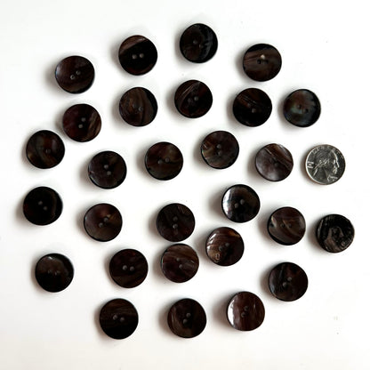 Shell Buttons - 5/8 to 7/8 inch