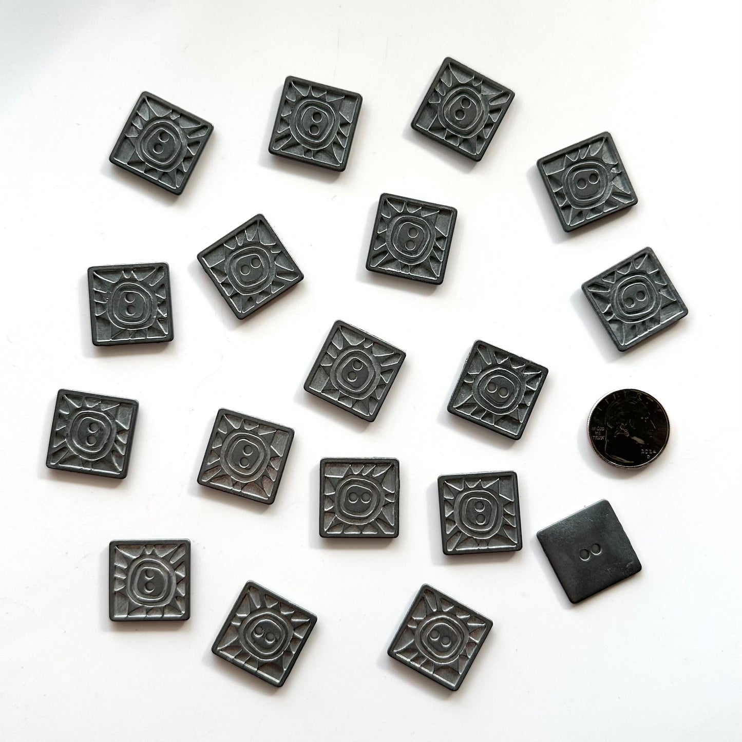 Metal Buttons over 7/8 inch