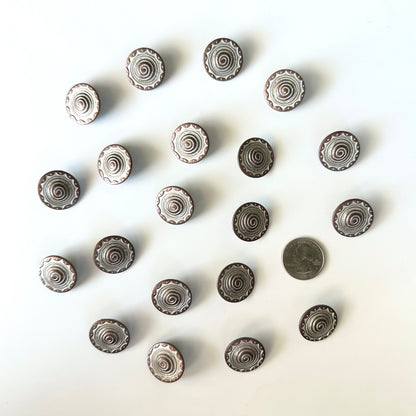 Metal Buttons 5/8 inch to 7/8 inch