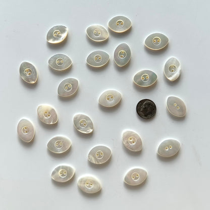 Shell Buttons - 5/8 to 7/8 inch