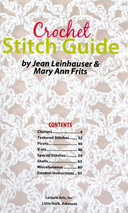 86 Stitches Crochet Stitch Guide