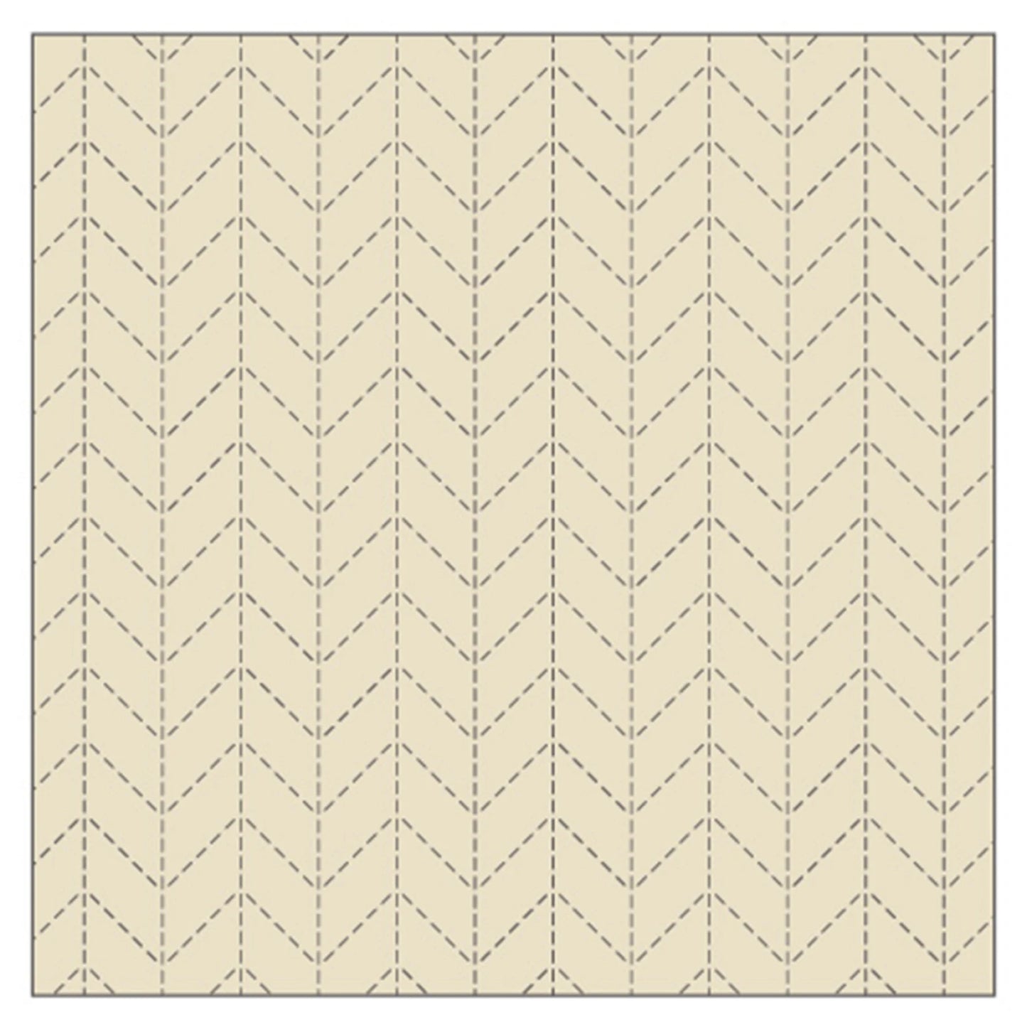 Preprinted Sashiko Cotton & Linen Fabric