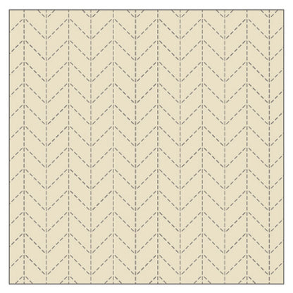 Preprinted Sashiko Cotton & Linen Fabric