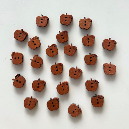 Wood Buttons under 5/8 inch