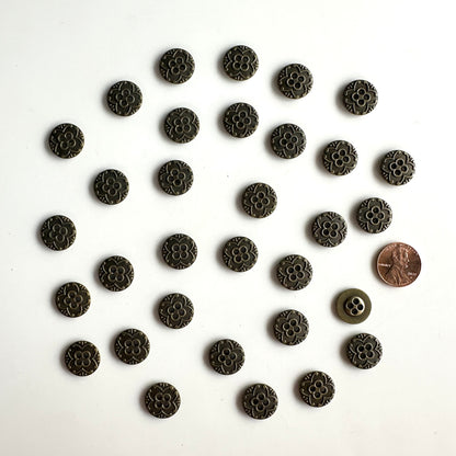 Metal Buttons under 5/8 inch