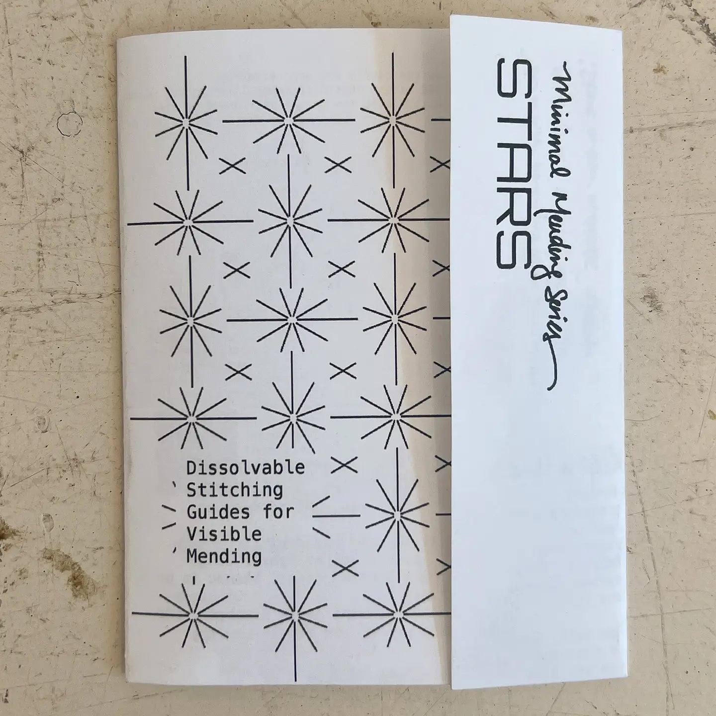 Stars - Minimal Mending + Embellishment Stick & Stitch | Approved Textiles