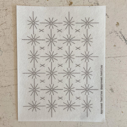Stars - Minimal Mending + Embellishment Stick & Stitch | Approved Textiles