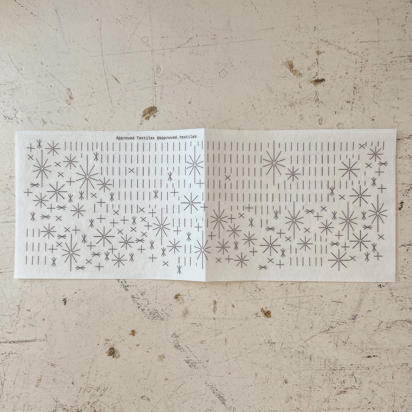 Stars - Minimal Mending + Embellishment Stick & Stitch | Approved Textiles