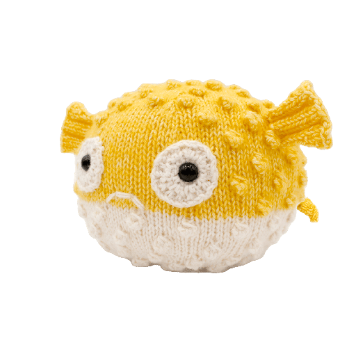 Bart Blowfish Knit Amigurumi Kit