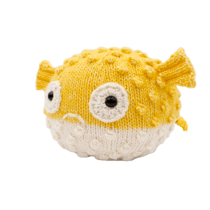 Bart Blowfish Knit Amigurumi Kit