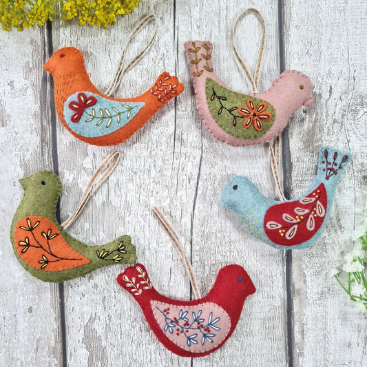 Felt Folk Birds Kit | Corinne Lapierre