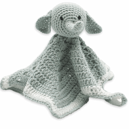 Cuddle Cloth Elephant Crochet Amigurumi Kit