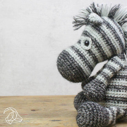 Dirk Zebra Crochet Amigurumi Kit