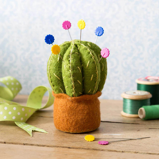 Felt Cactus Pincushion Kit |Corinne Lapierre