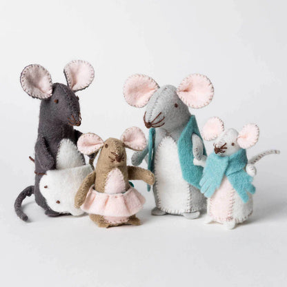 Mouse Family Felt Kit | Corinne Lapierre