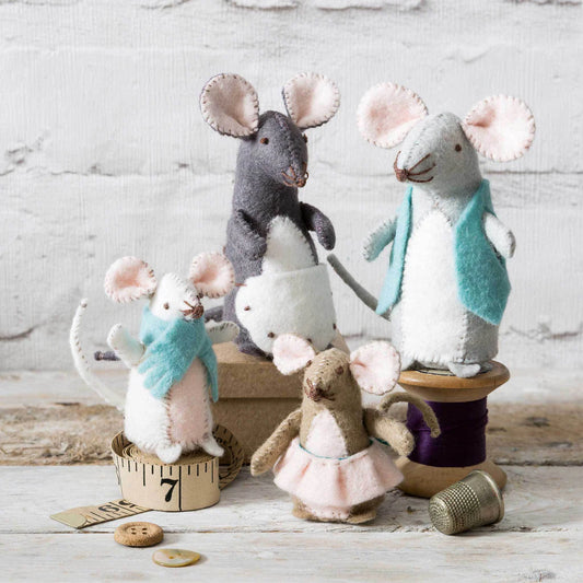 Mouse Family Felt Kit | Corinne Lapierre