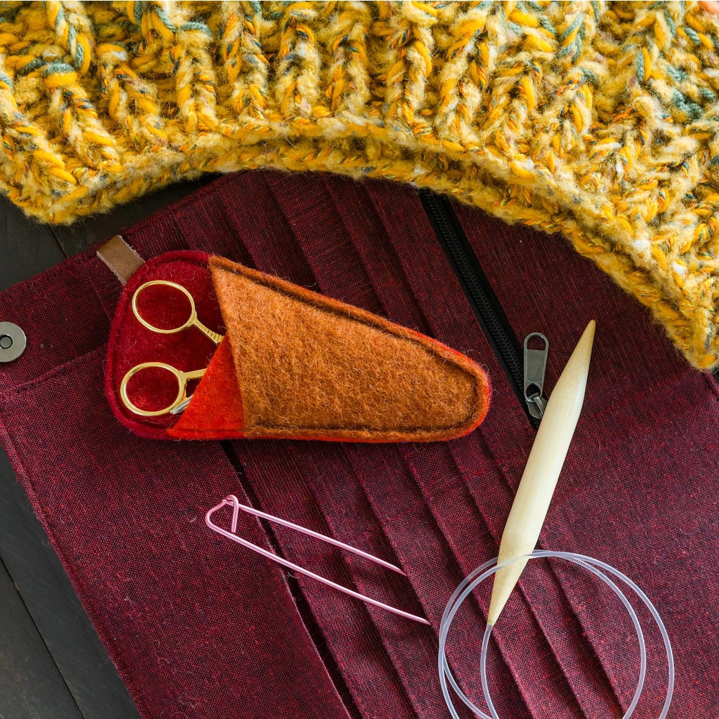 Felt Scissor Sleeves | Fibres of Life