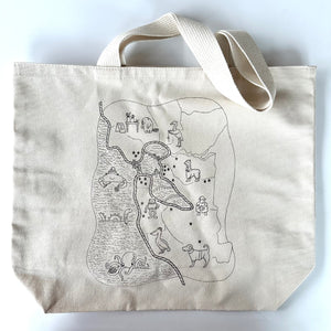 Yarn Crawl 2024 Tote Bag | Dawn Kathryn Studios