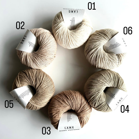 Baby Cotton Naturally Colored Sport | Lang Yarns
