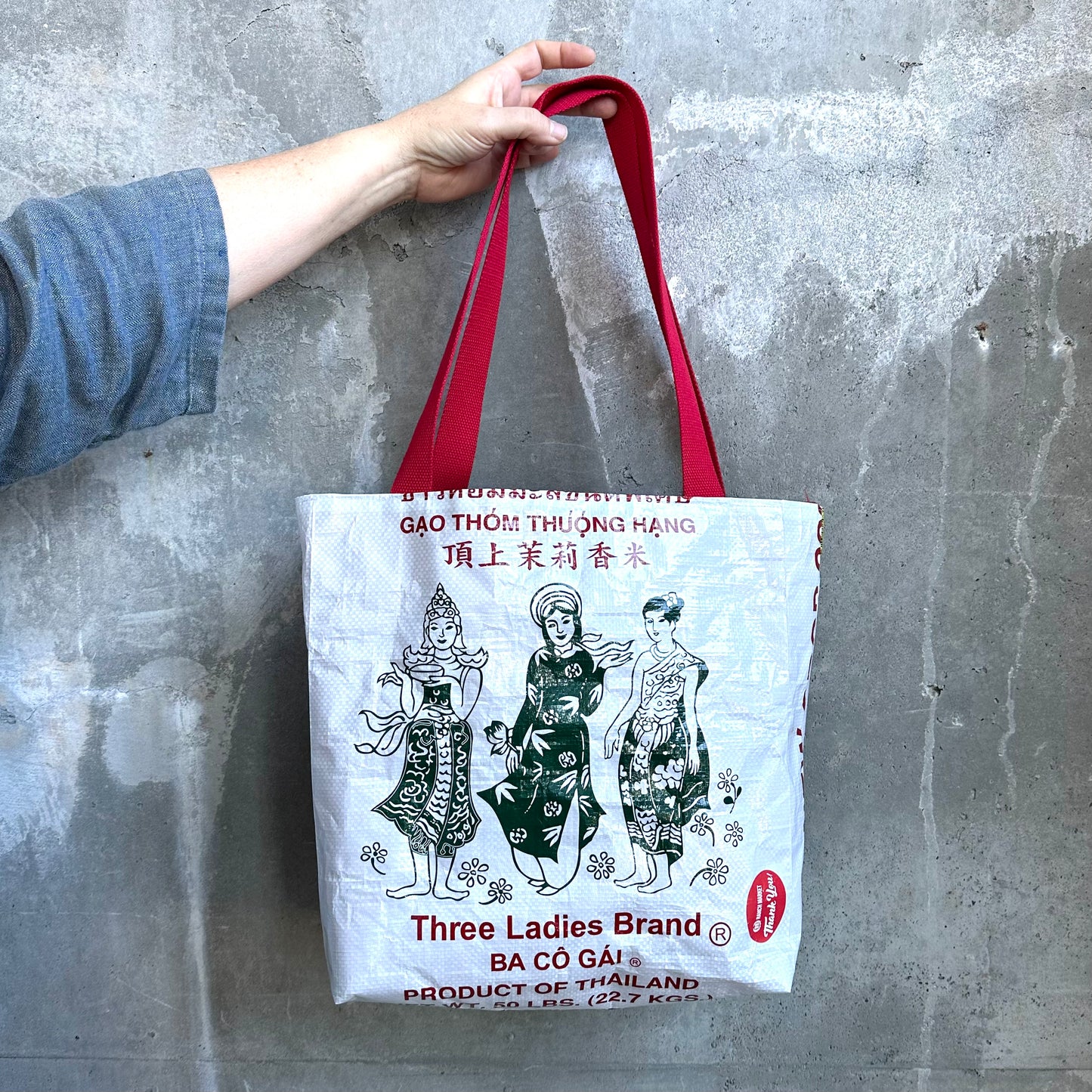 Upcycled Tote Bags | Dr. Laura