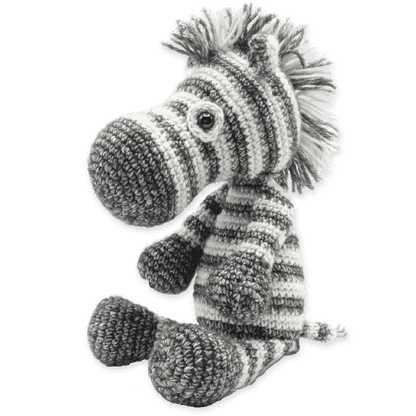 Dirk Zebra Crochet Amigurumi Kit