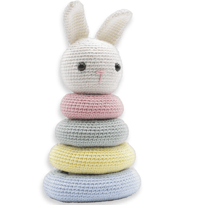 Stacking Bunny Crochet Amigurumi Kit