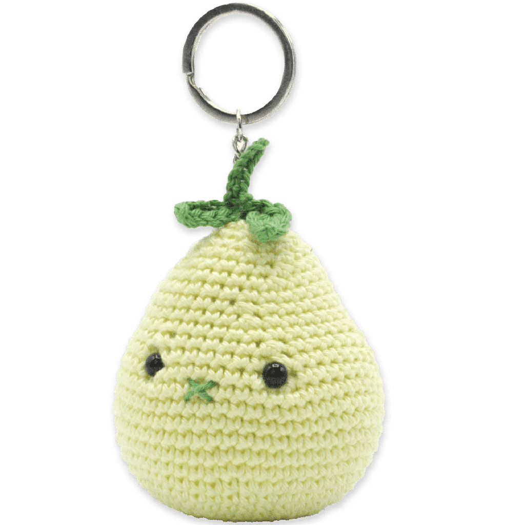 Pear Bag Pendant Crochet Kit