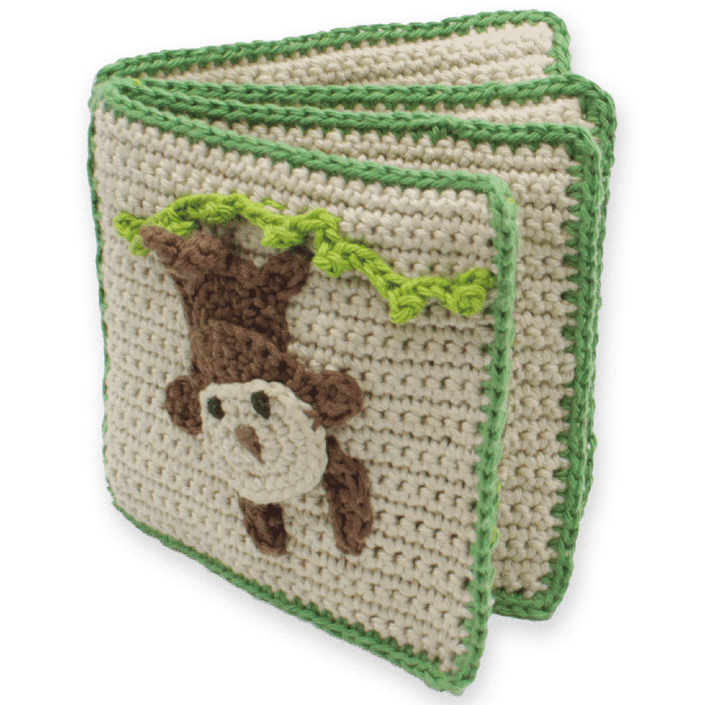 Soft Book Jungle Crochet Amigurumi Kit