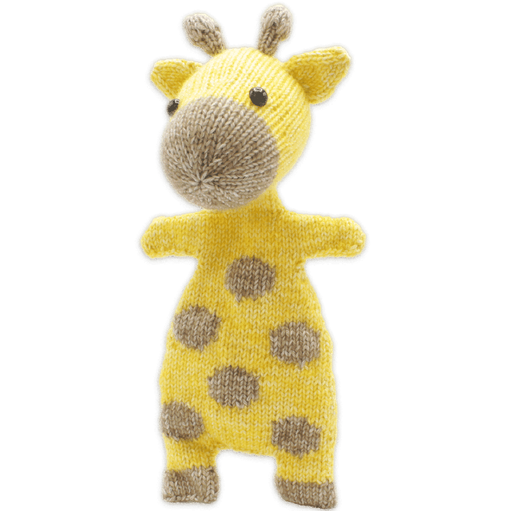 Ziggy Giraffe Knit Amigurumi Kit