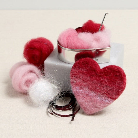 Heart - Beginner Needle Felting Kit | Benzie Design