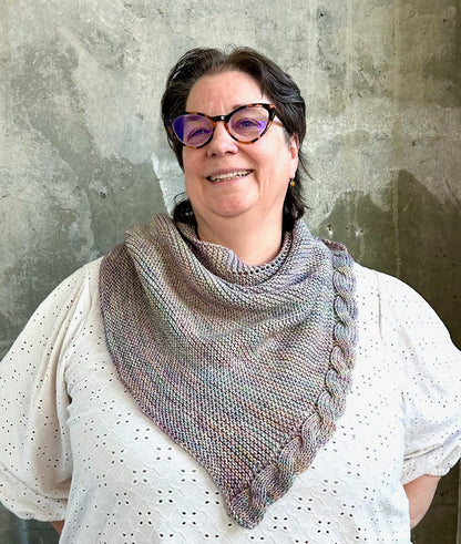 Been Missing You Shawl Pattern | Black Squirrel Designs