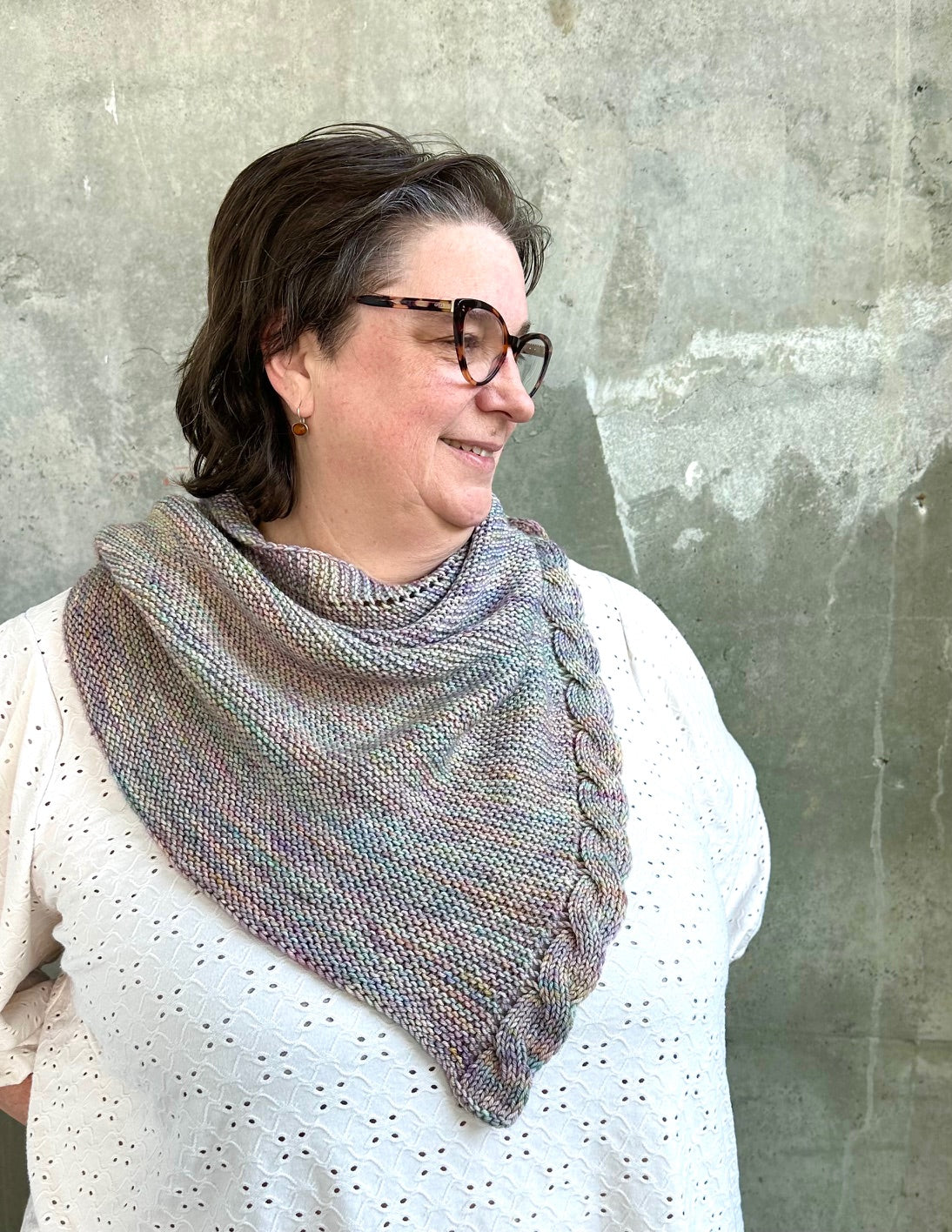 Been Missing You Shawl Pattern | Black Squirrel Designs