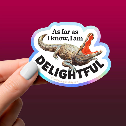 I am Delightful | Raccoon Society