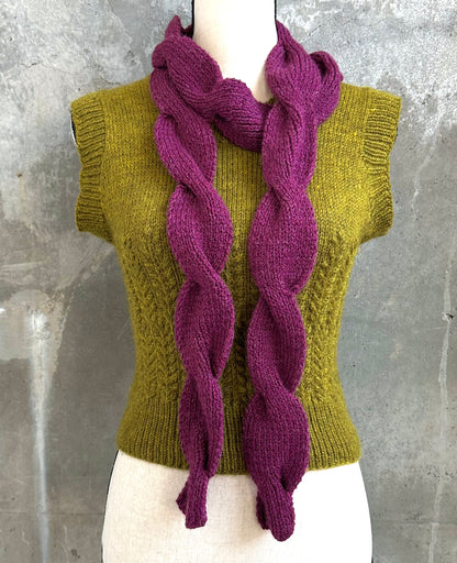 Just A Cable Scarf Pattern