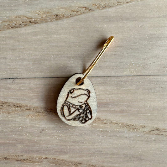 Karl Stitch Markers | Bay Area Yarn Crawl Merch