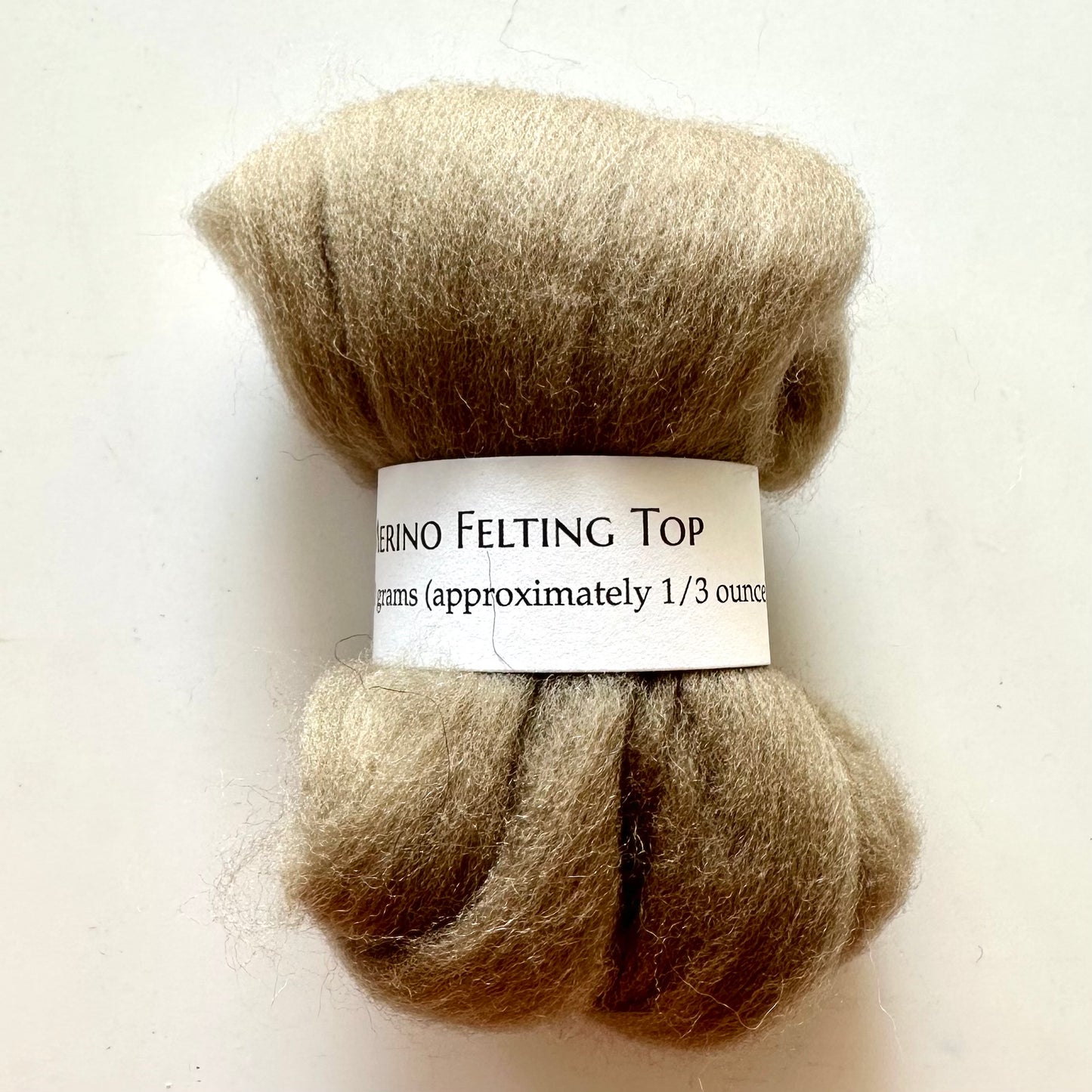 Merino Felting Top - 10 grams | Black Squirrel Yarns