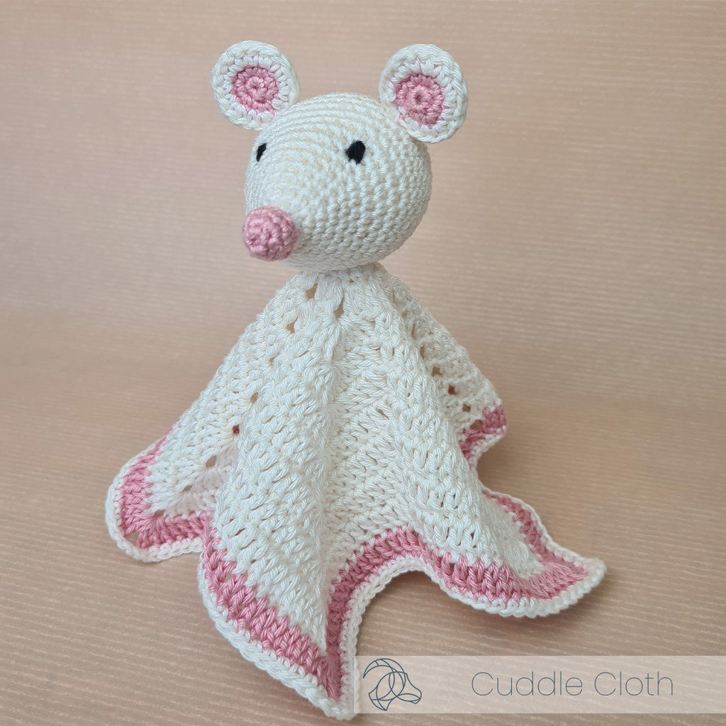 Cuddle Cloth Mouse Crochet Amigurumi Kit