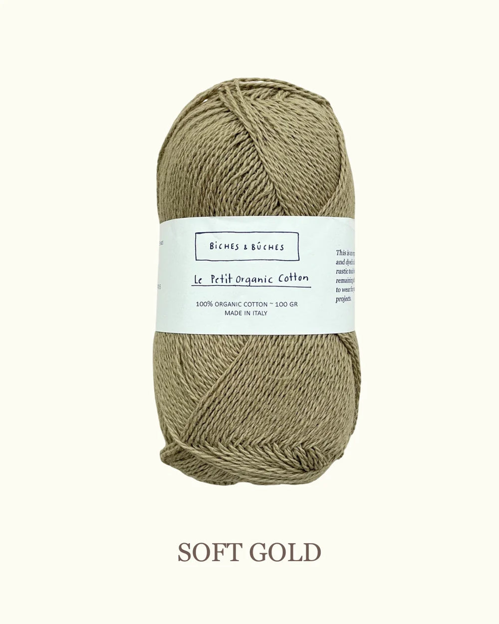 Le Petit Organic Cotton | Biches et Bûches