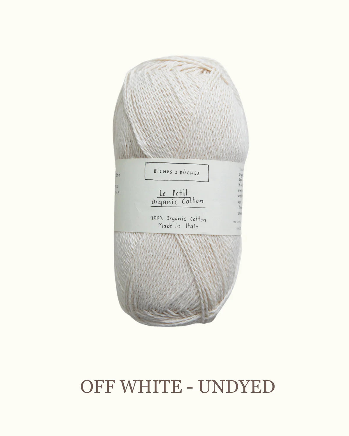Le Petit Organic Cotton | Biches et Bûches