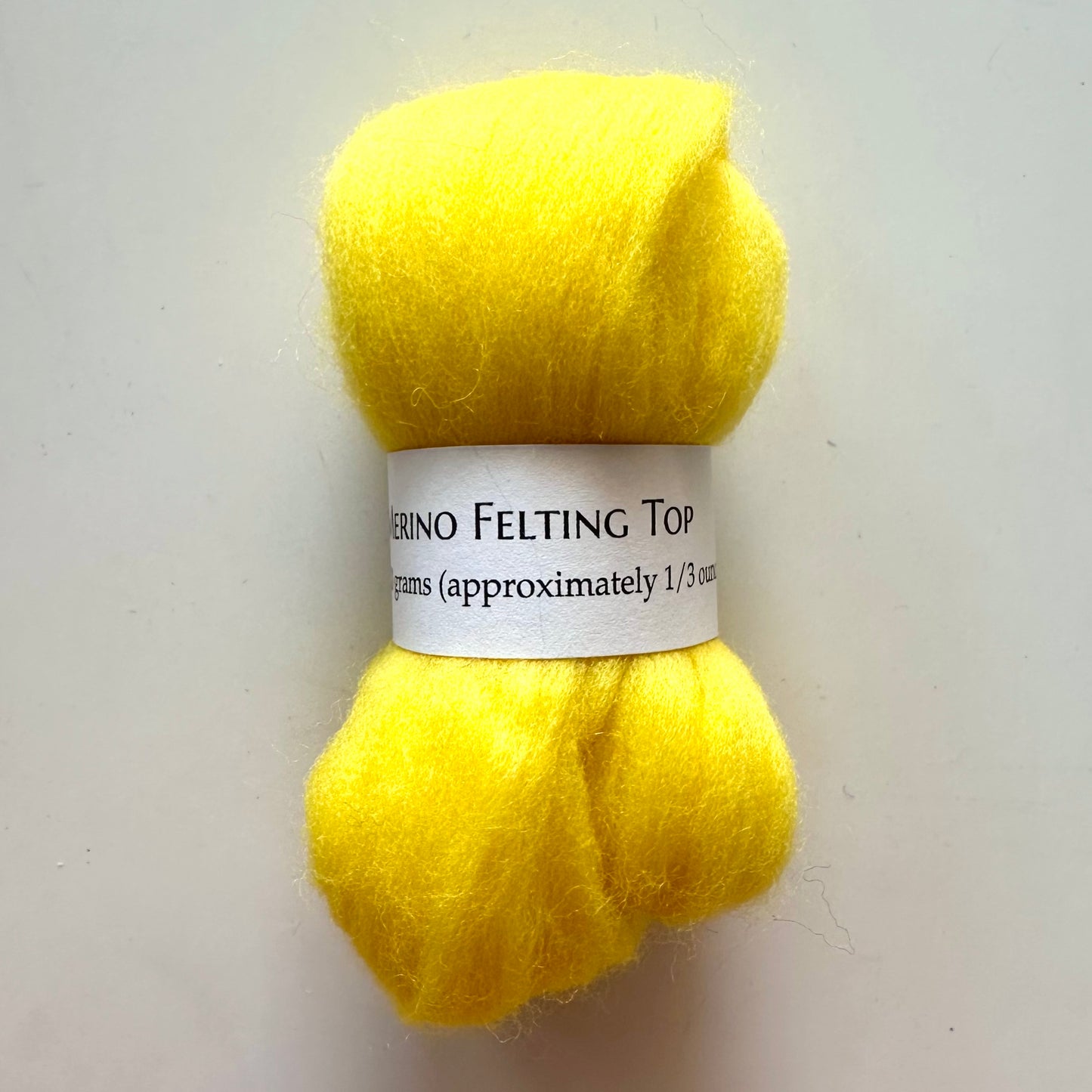 Merino Felting Top - 10 grams | Black Squirrel Yarns